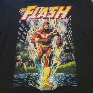 Mens medium flash dc comic hero shirt